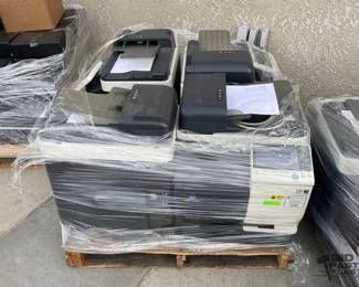 2836 4 Konica Minolta Printers on Pallet