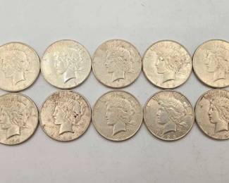1806 10 1928 Silver Peace Dollars