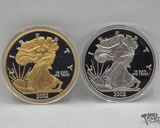 2036 2 Half Pound Silver Eagle .999 Fine Silver Coins with CoA