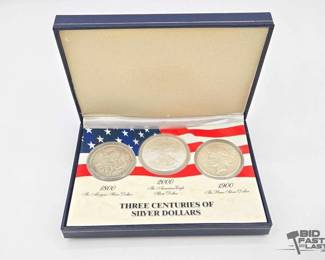 1412 Three Centuries of Silver Dollars