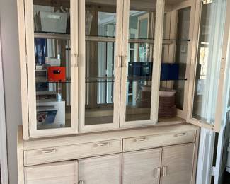 Fabulous China cabinet. Cross listed on marketplace