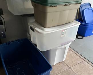 Empty tubs