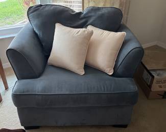Comfy blue chair