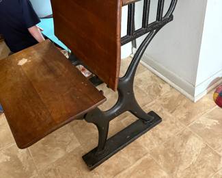 Antique student desk 