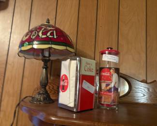 Sampling of Coke merchandise.