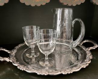 finer days, serving trays