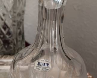 Portuguese  crystal cannister