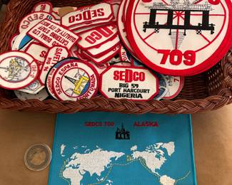 SEDCO oil company patches