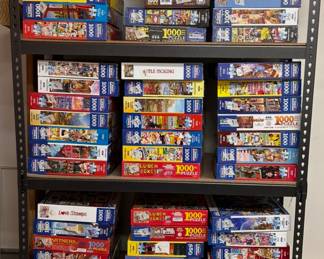 White Mountain puzzles, many New In Box