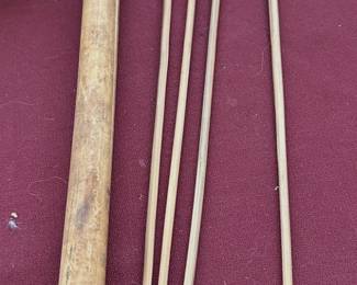 reproduction- Ottoman arrow set in bamboo quiver