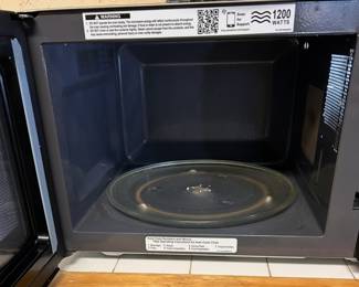 Panasonic microwave inside