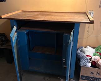 metal base work bench