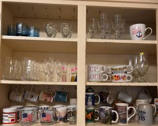 the usual mugs/glassware