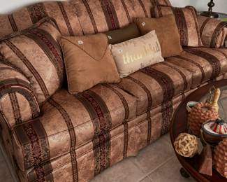 beautiful sofa with queen size sleeper pull-out