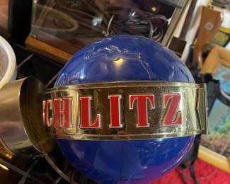 Schlitz beer globe 
