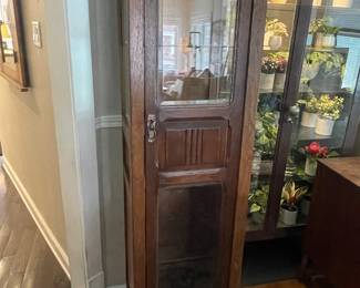 Tall antique cabinet 