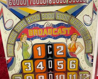 Pinball machine glass 