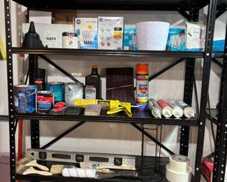 BULBS, PAINT SUPPLIES & LANTERNS