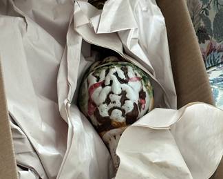 Capodimonte Cherub Chandelier