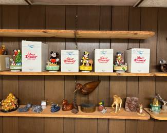 Vintage Schmid Disney Music Boxes