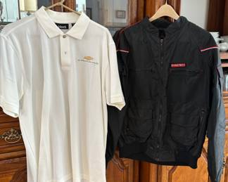 Chevrolet Camaro shirt;  Pyrotect Racing Jacket