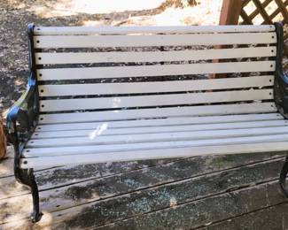 Outdoor bench