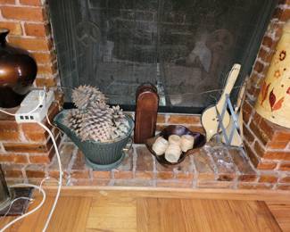 Fireplace decor
