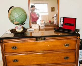 Vintage dresser and mirror