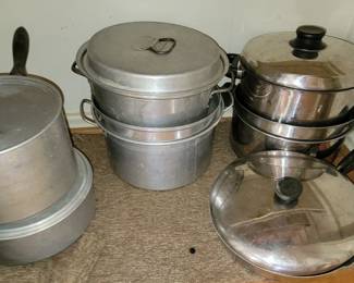 Large size pots and pans