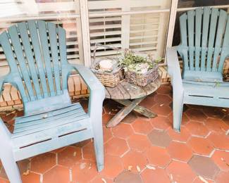 Patio chairs