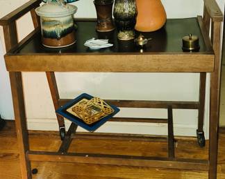 Mid-century cart - pottery