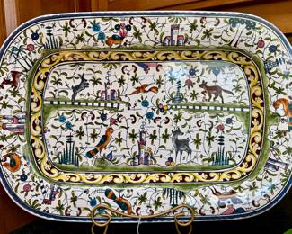 SOLD  William Sonoma Provence hand painted platter