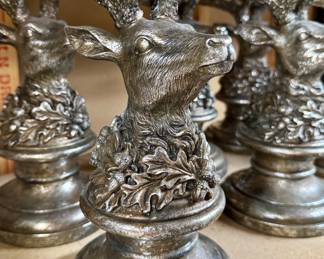 $28 (each) -  Lightweight silver reindeer decoration - 10 available