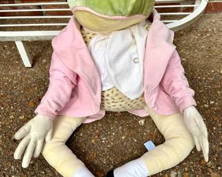 $150 - Jeremy Fischer Stuffed Frog