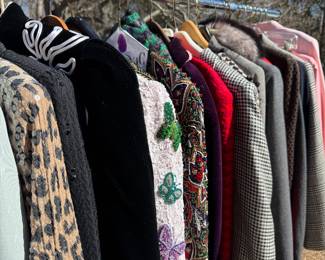 Designer Jackets and Suits $100-$300; Escada, Saks, Nieman's, Armani, Yves Saint Laurent, Louis Feraud, Dior, Natori, MORE! 