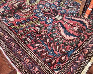 SOLD. Vintage Persian Rug. 5 x 7 approx. 