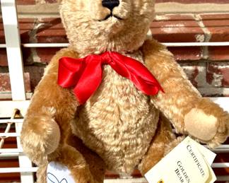 $200 - Steiff Limited Edition Jack Nichlaus "Golden Bear"   