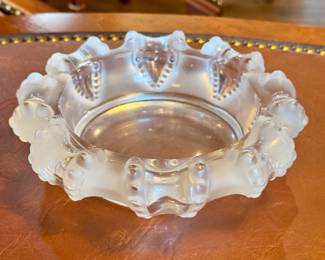 SOLD - Lalique Octopus Bowl