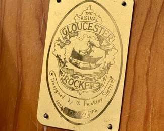 SOLD Gloucester Limited Edition Wooden Boat Rocker