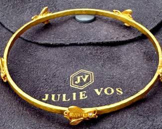 SOLD Julie Vos Bee Bangle