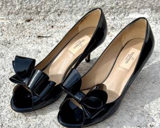 SOLD  - Valentino patent leather heels- size 37.5