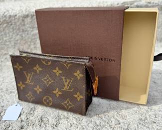 SOLD- Louis Vuitton Poche Toillette