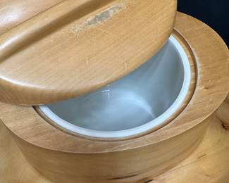 SOLD - Italian Taitu Ice bucket (great conversational piece!!!) 