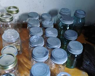 Vintage jars