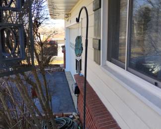 Shepard's hook and wind chime