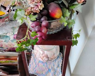 Small table and decor