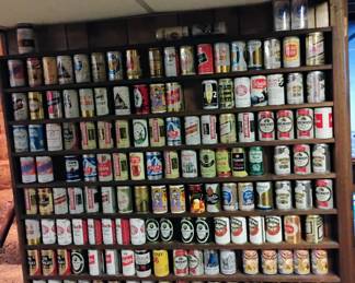 Beer can collection