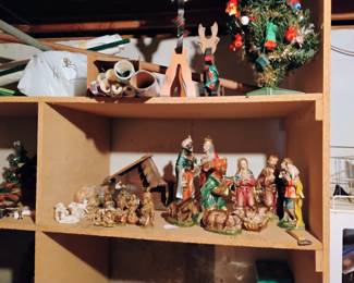 Nativity sets 1 large 1 small