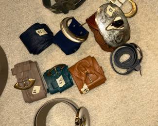 Super cute vintage belts.