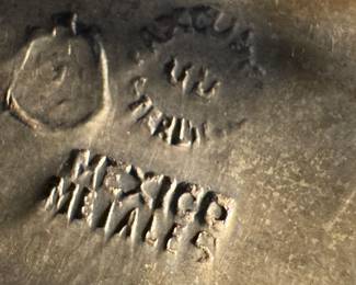 Sterling Silver Aztec Head Pin